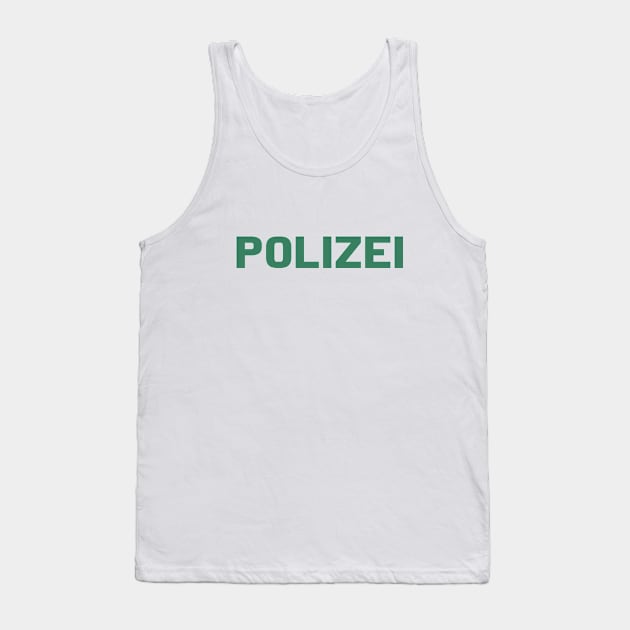 Polizei Tank Top by MattDesignOne